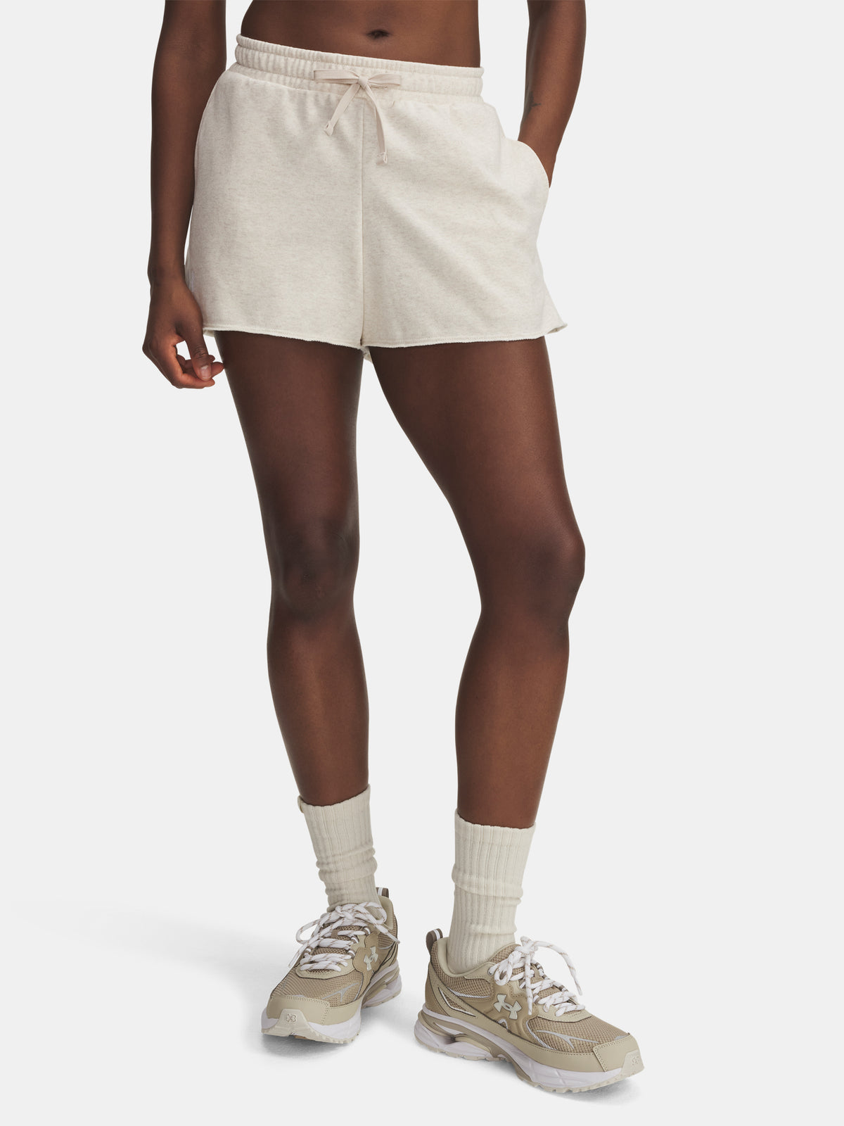Under Armour Nõi rövidnadrág UA Rival Terry -BRN short