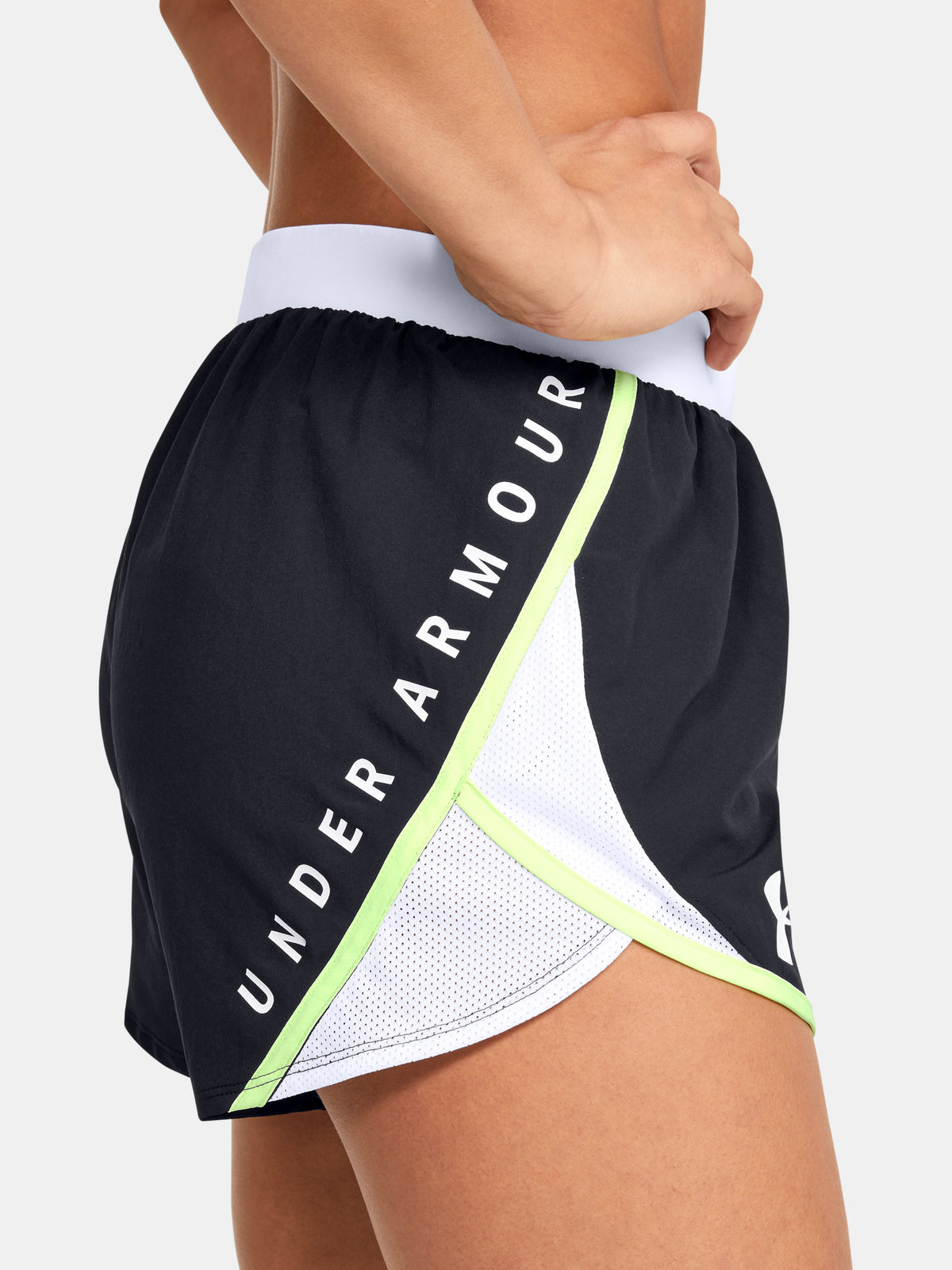 Under Armour Nõi rövidnadrág W Fly By 2.0 Wordmark nadrág, fekete