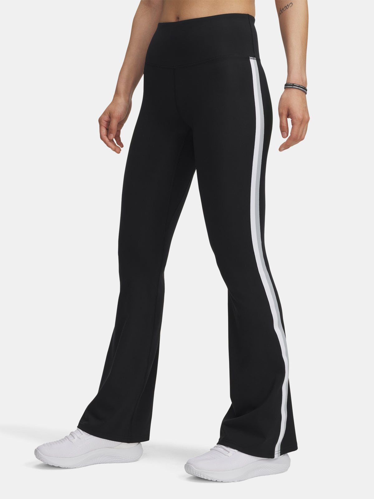 Under Armour Nõi sportnadrág UA Motion Sport Tape Flare-BLK Sportmelltartó