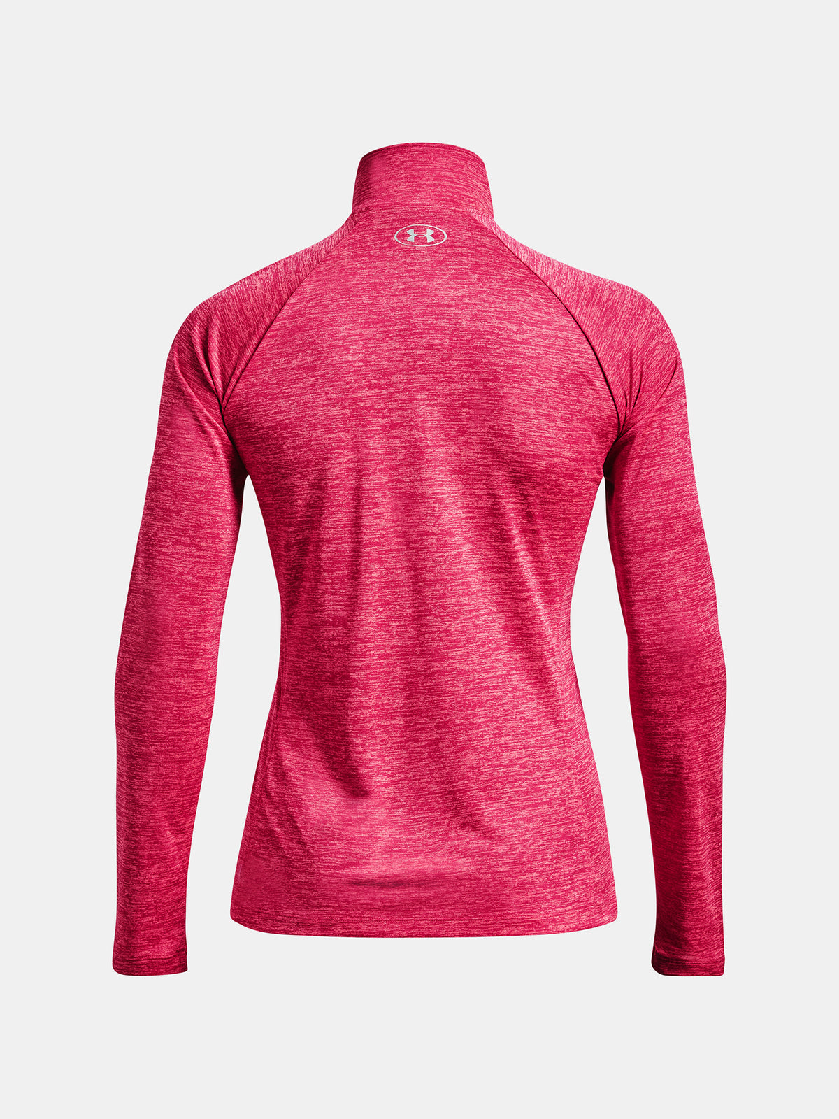 Under Armour Nõi Tech 1/2 Zip - Twist póló, rózsaszín