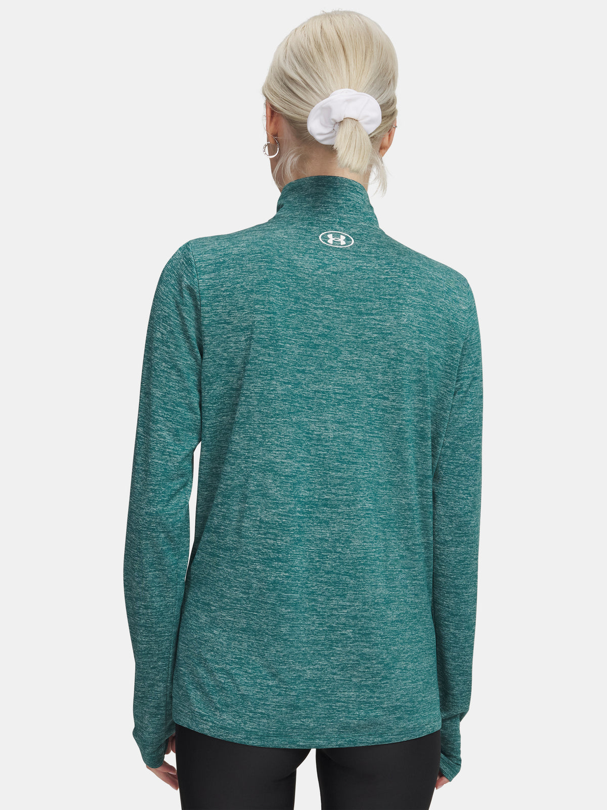 Under Armour Nõi Tech 1/2 Zip- Twist zöld póló