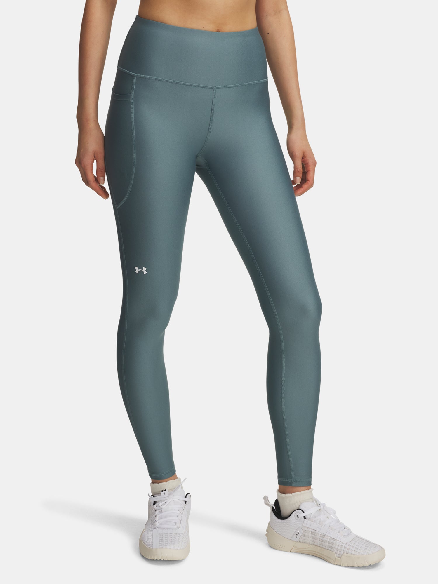Under Armour Nõi Tech HiRise Legging-BLU leggings