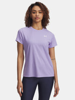 Under Armour Nõi Tech Rib SSC-PPL póló, lila