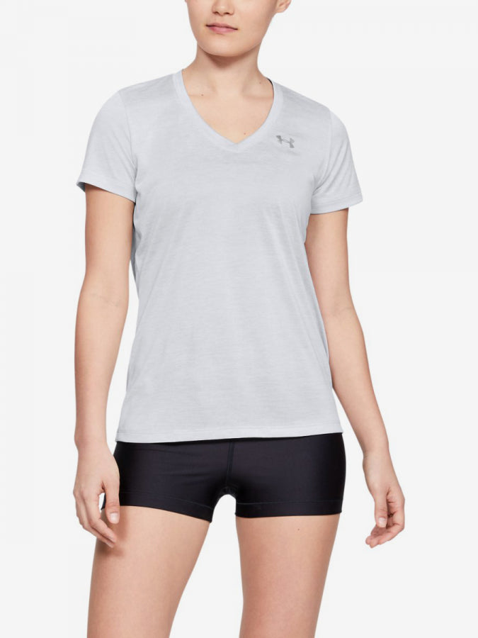 Under Armour Nõi Tech Ssv - Twist szürke póló