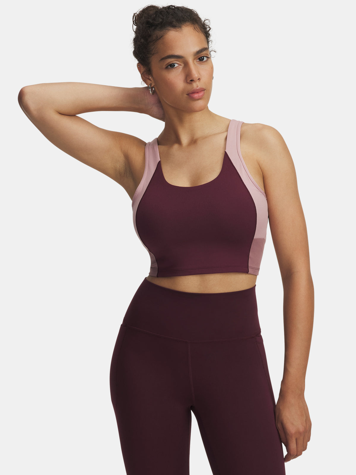 Under Armour Nõi trikó Meridian Colorblock Tank-BRN Atléta