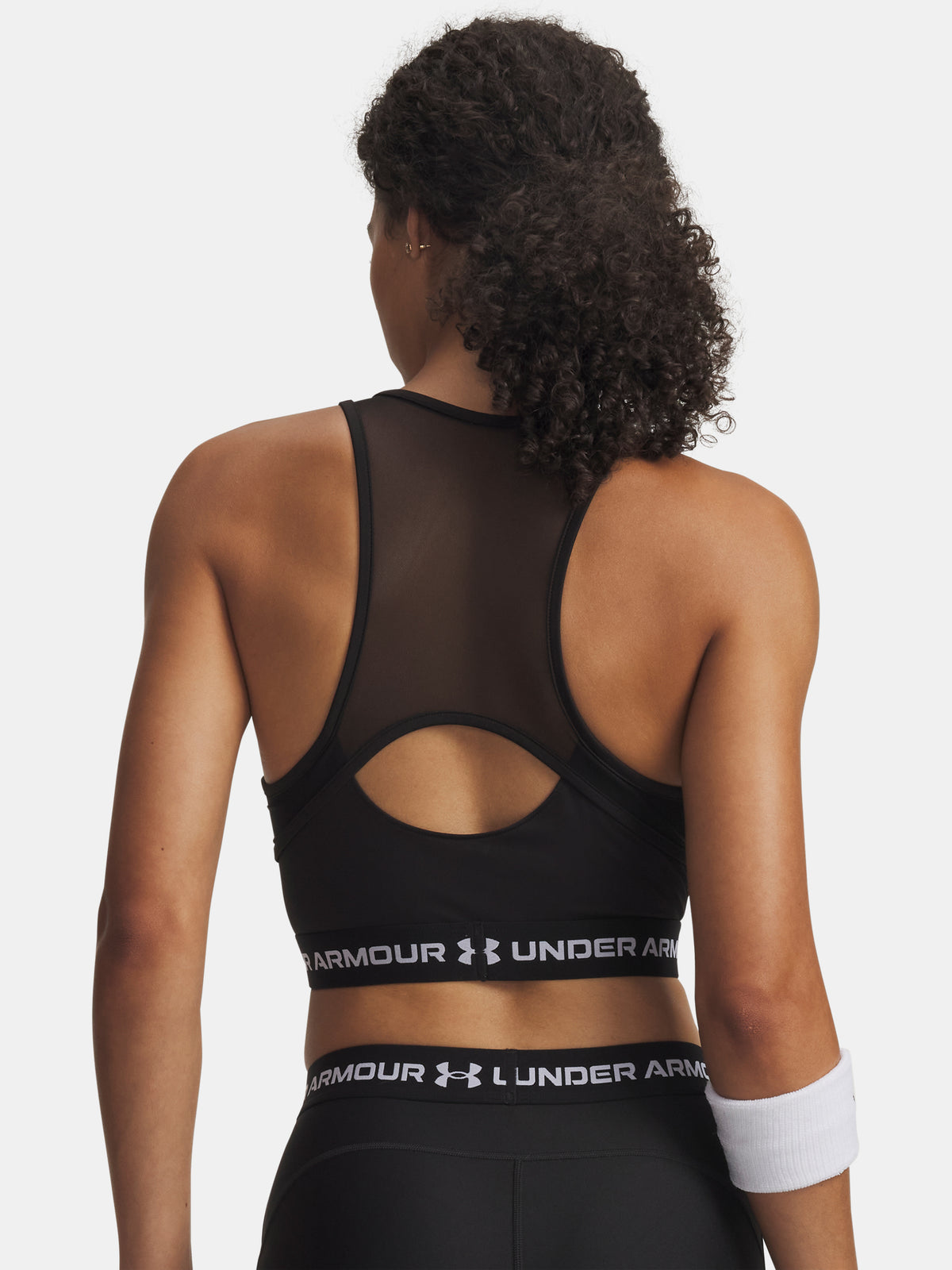 Nõi trikó Under Armour HeatGear Mesh Tank fekete atléta