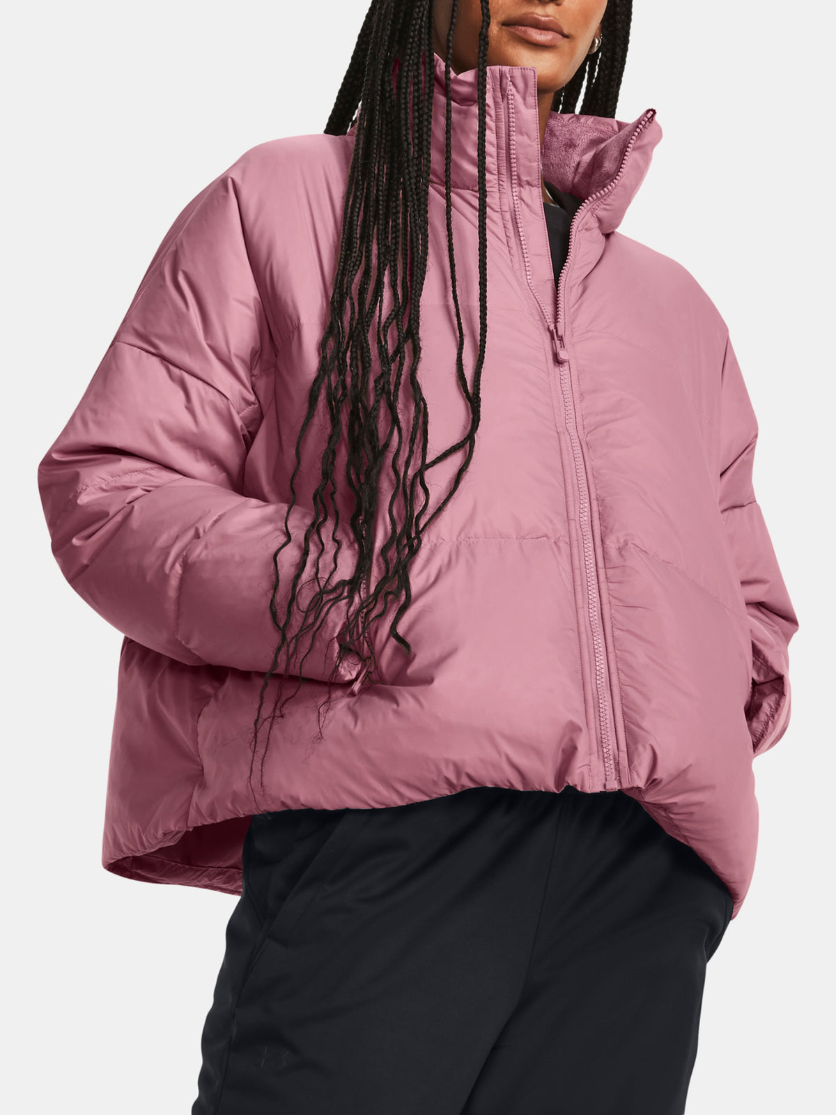 Under Armour Nõi UA CGI DOWN PUFFER JKT rózsaszín kabát
