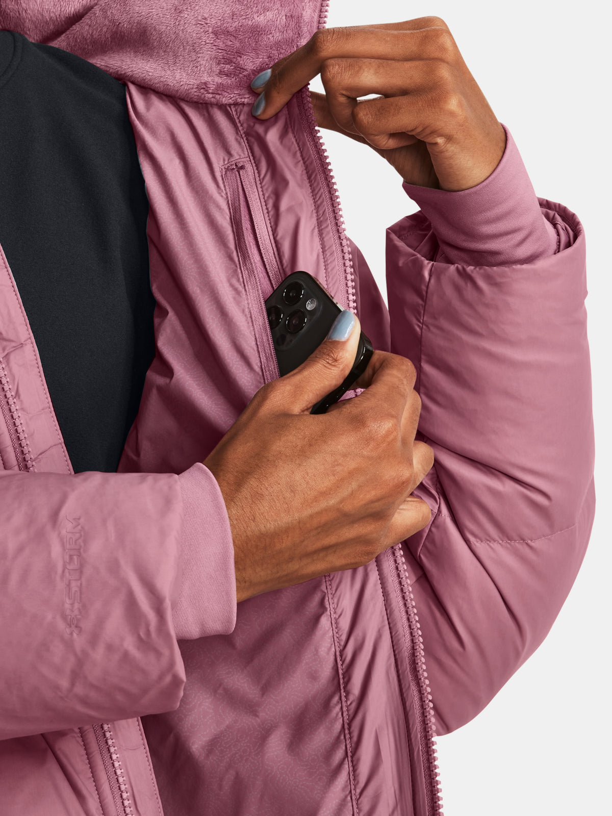 Under Armour Nõi UA CGI DOWN PUFFER JKT rózsaszín kabát