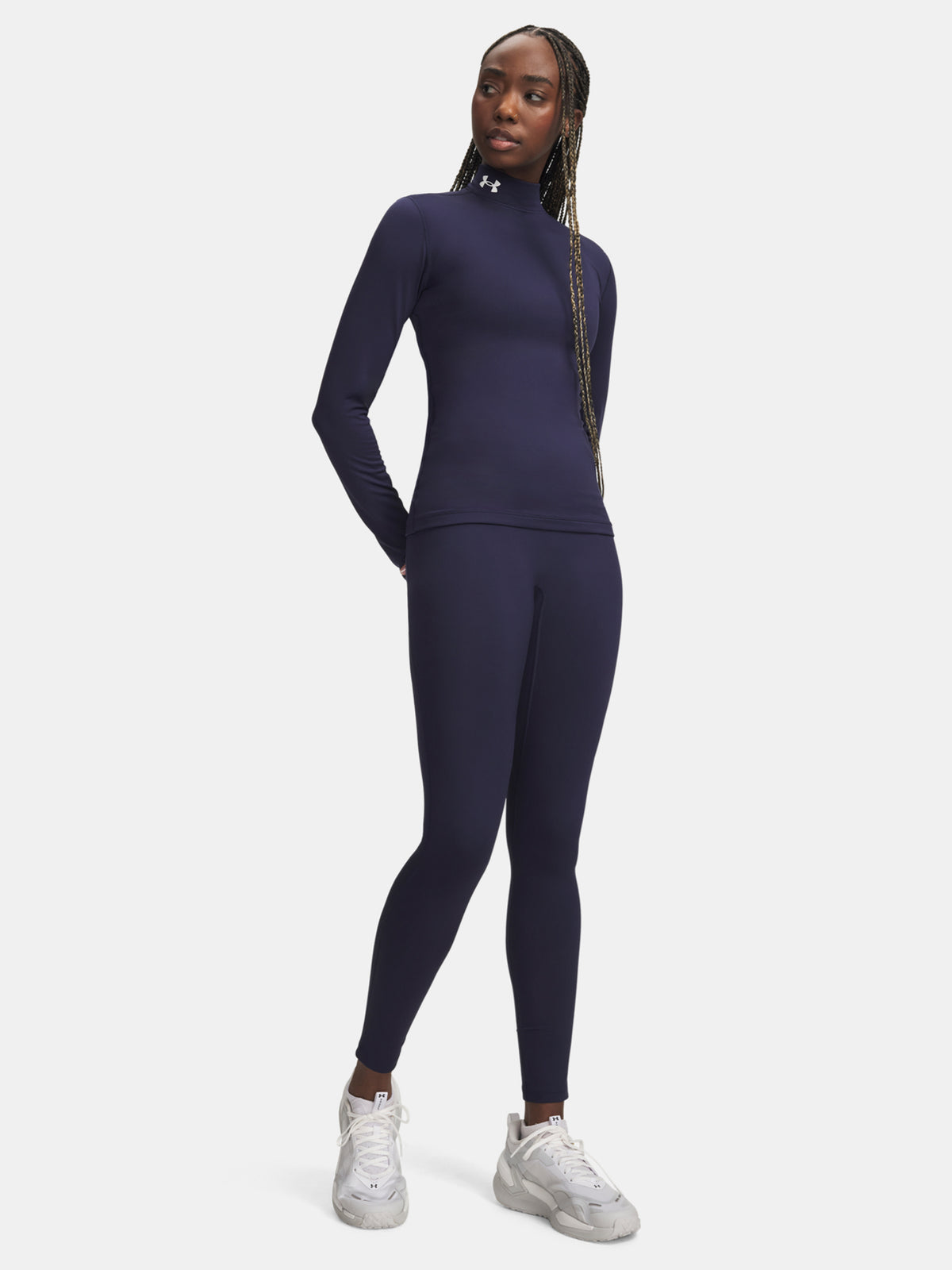 Under Armour Nõi UA ColdGear Legging kék leggings