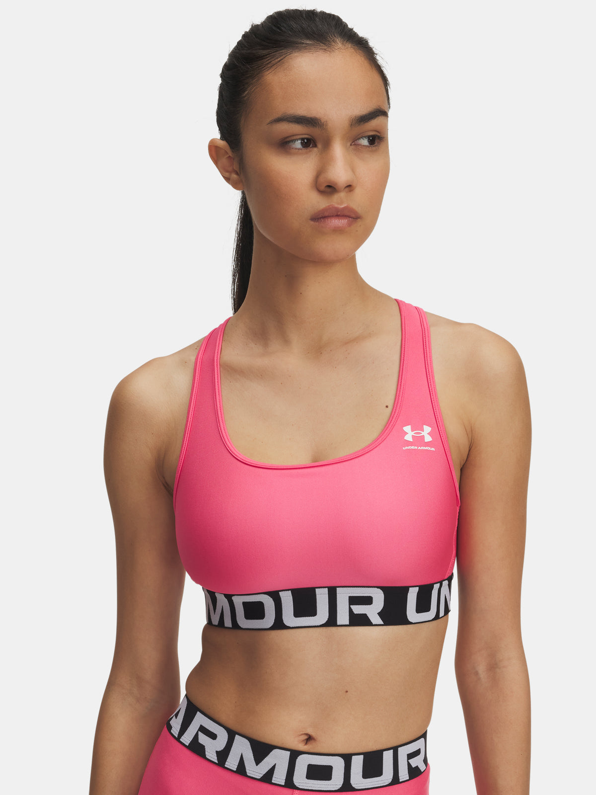 Under Armour Nõi UA HG Mid Branded-PNK sportmelltartó