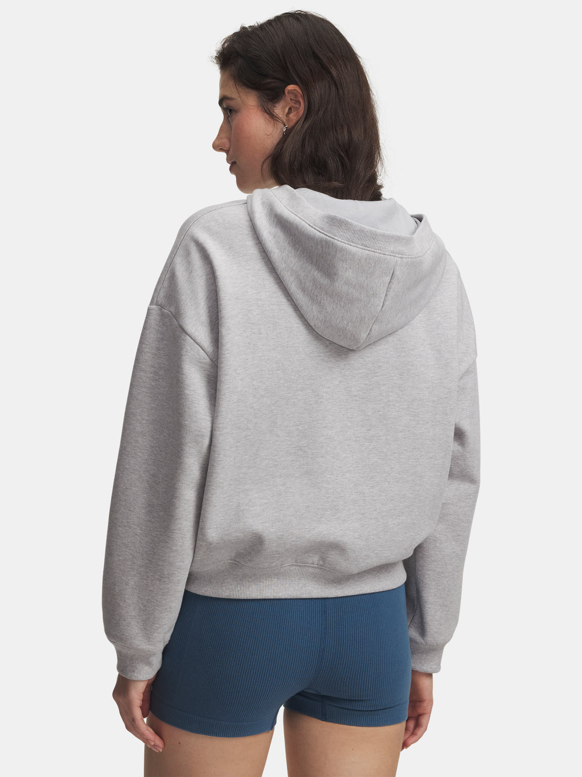 Under Armour Nõi UA Icon Fleece HZ Hoodie szürke pulóver