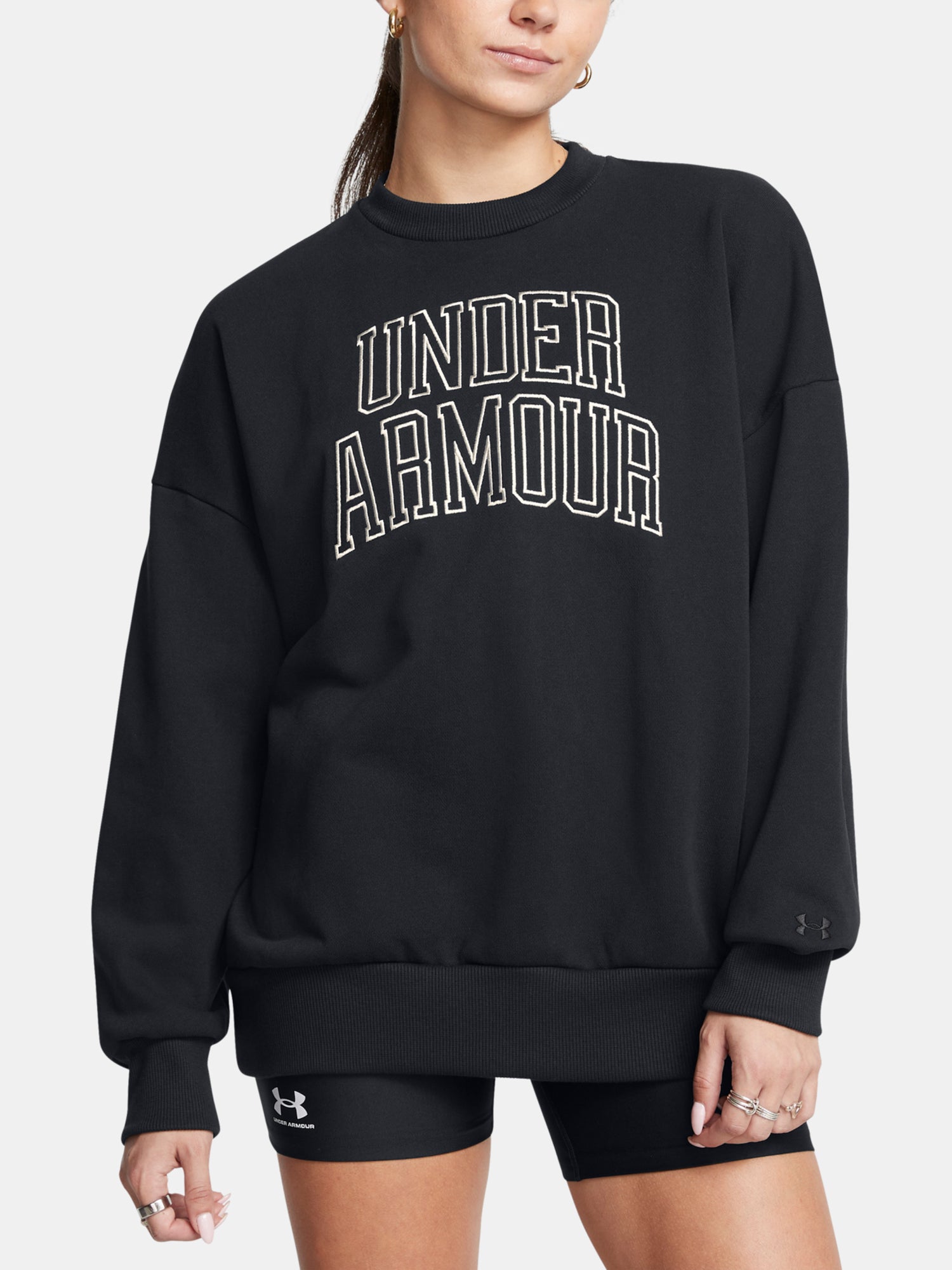 Under Armour Nõi UA Icon HWT Terry OS Crew pulóver