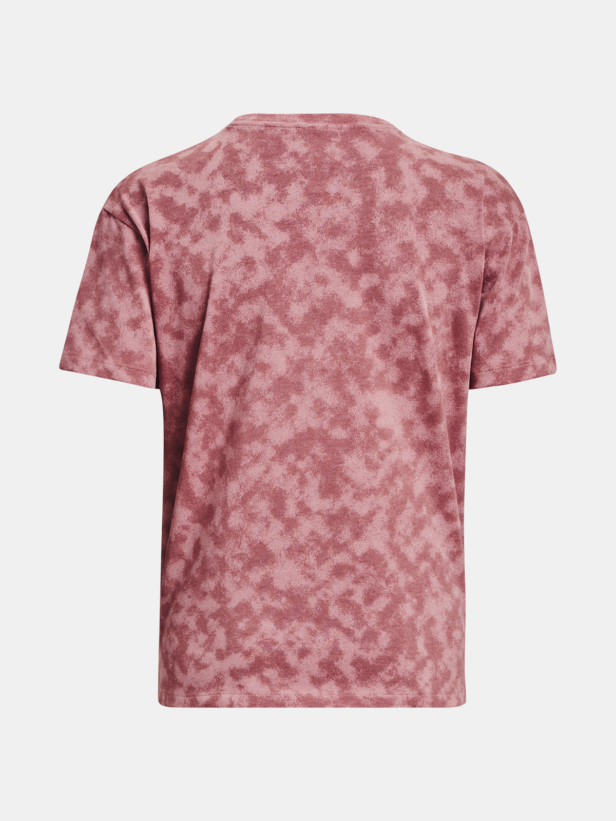 Under Armour Nõi UA LOGO AOP HEAVYWEIGHT SS póló, rózsaszín
