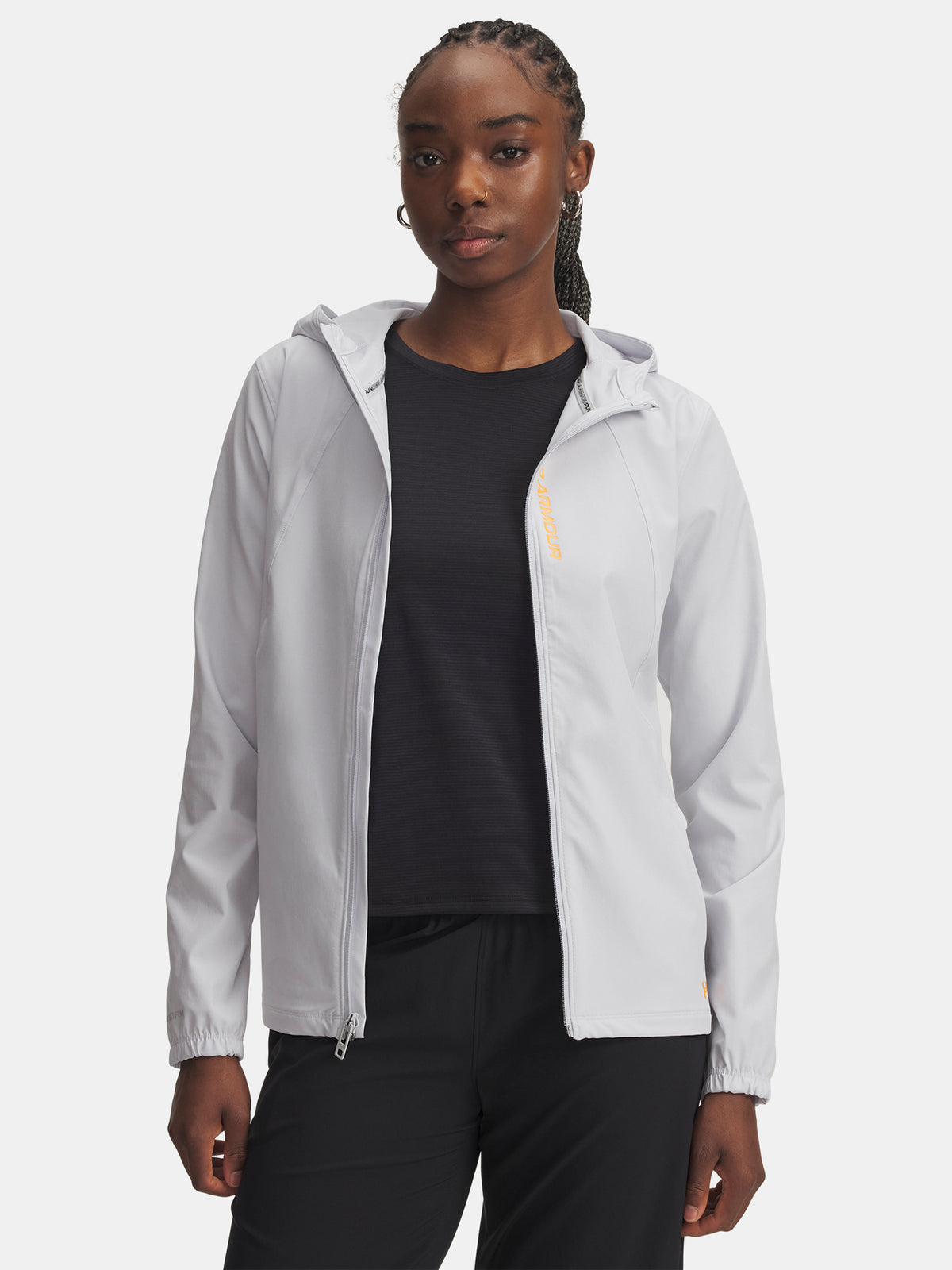 Under Armour Nõi UA OutRun the STORM Jacket-GRY Kabát