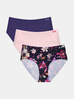 Under Armour Nõi Ua Pure Stretch Noshow Hipster-Print bugyi alsónemű