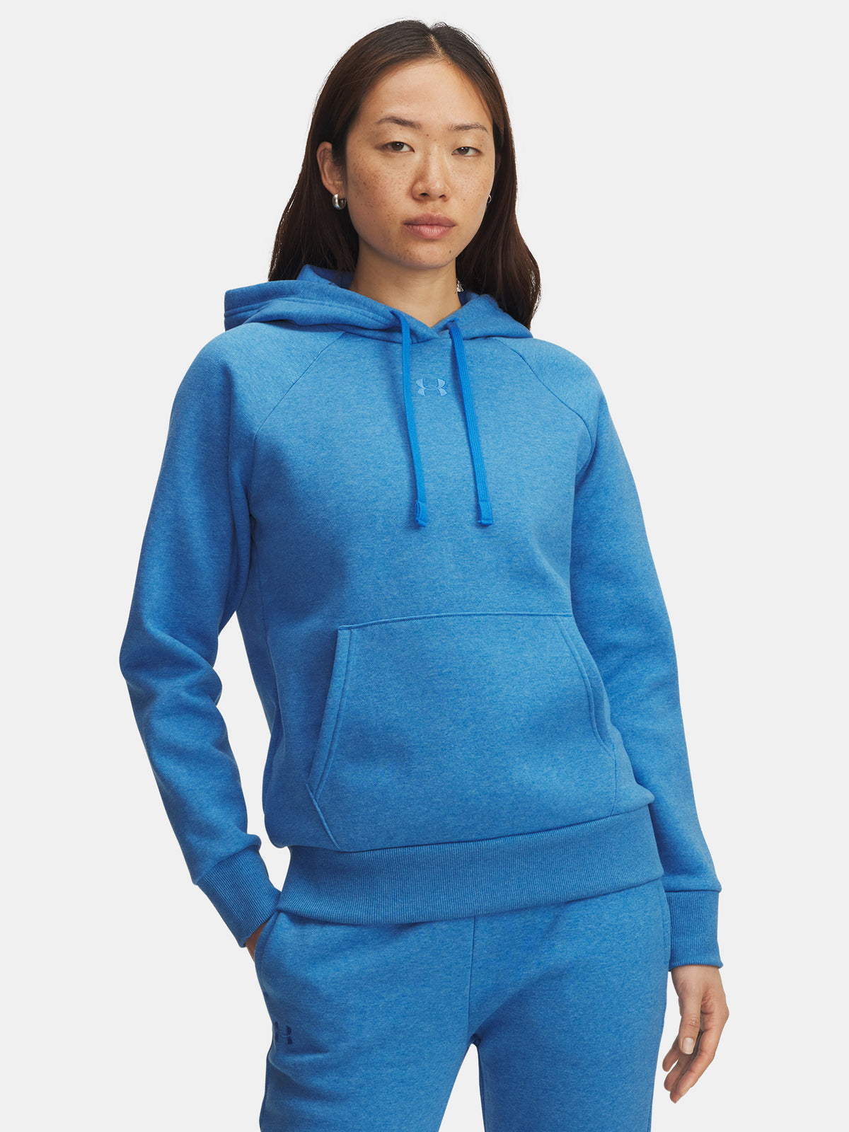 Under Armour Nõi UA Rival Fleece Hoodie-BLU pulóver