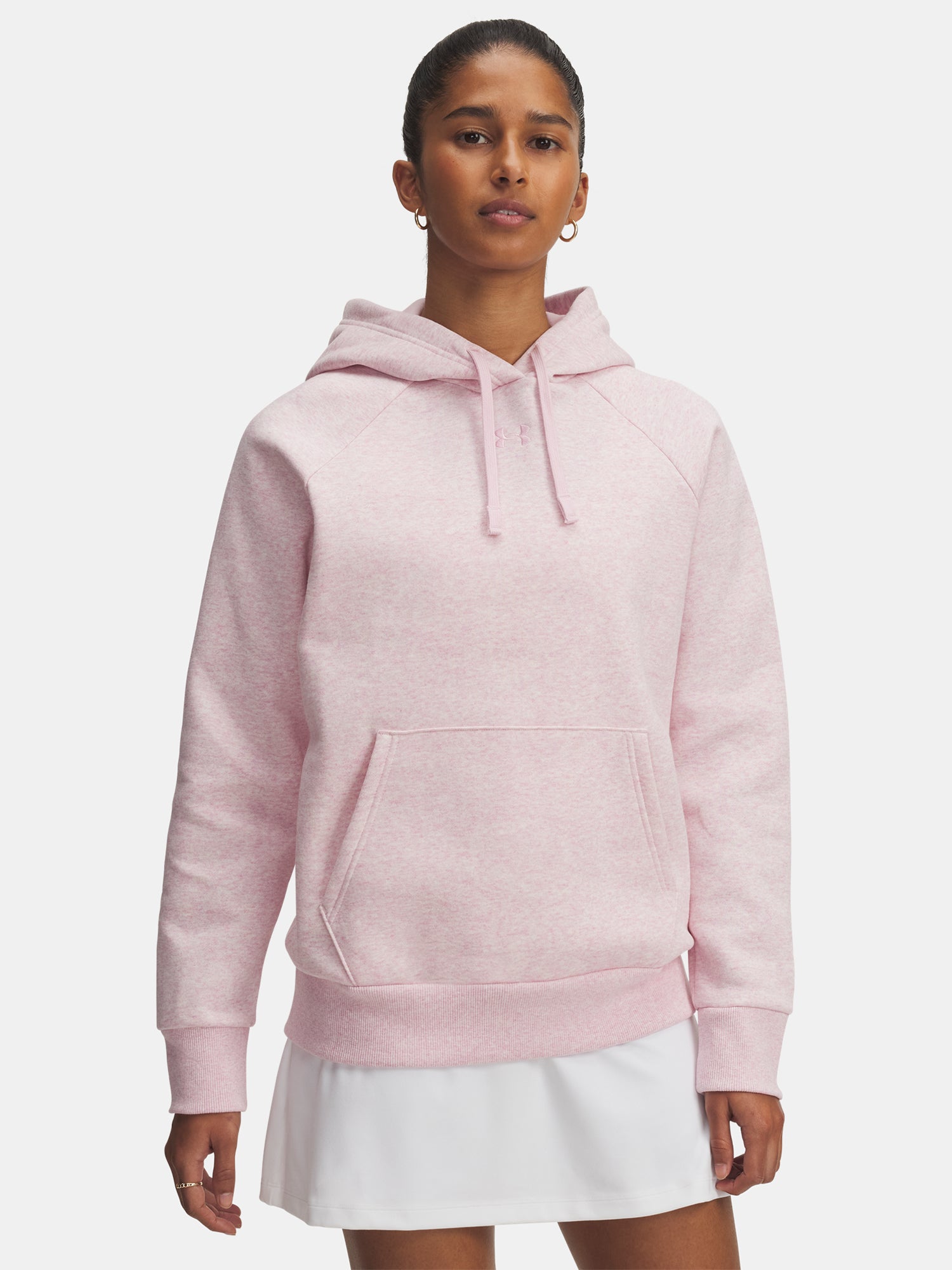 Under Armour Nõi UA Rival Fleece Hoodie-PNK pulóver