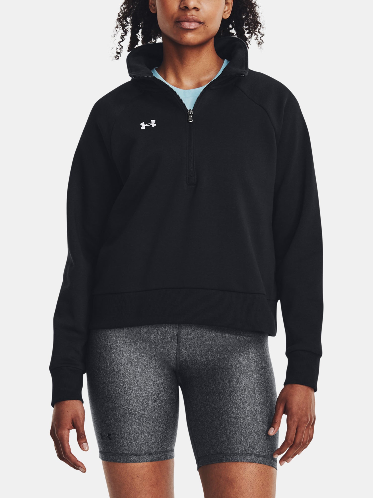 Under Armour Nõi UA Rival Fleece HZ Kapucnis pulóver