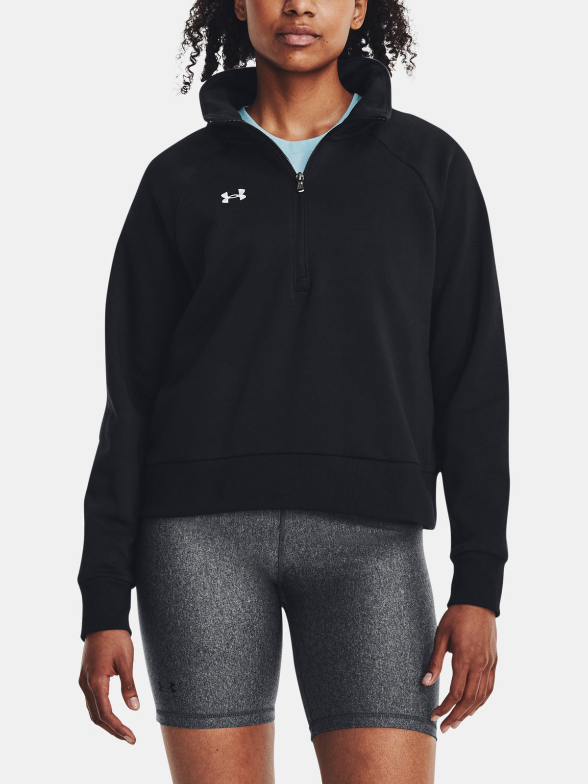 Under Armour Nõi UA Rival Fleece HZ Kapucnis pulóver