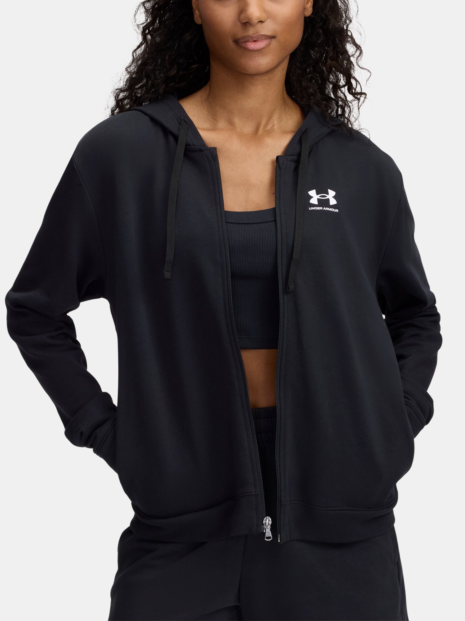 Under Armour Nõi UA Rival Terry FZ Kapucnis pulóver