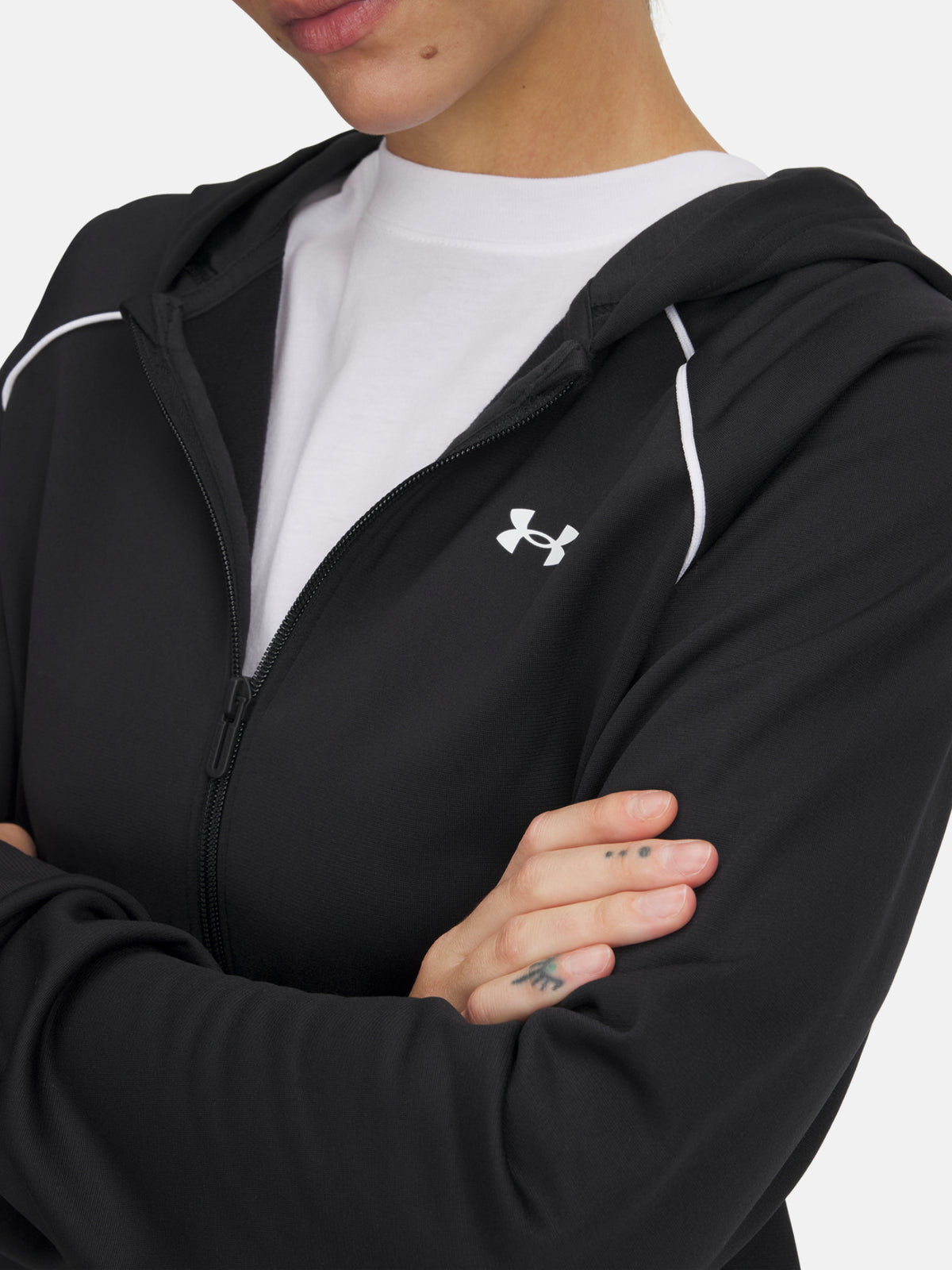 Under Armour Nõi UA Rival Tricot Tracksuit HD szett Melegítő fekete