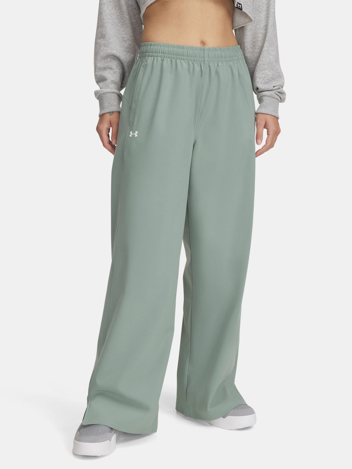Under Armour Nõi UA Rival Wide Leg sportnadrág nadrág 1386453-348
