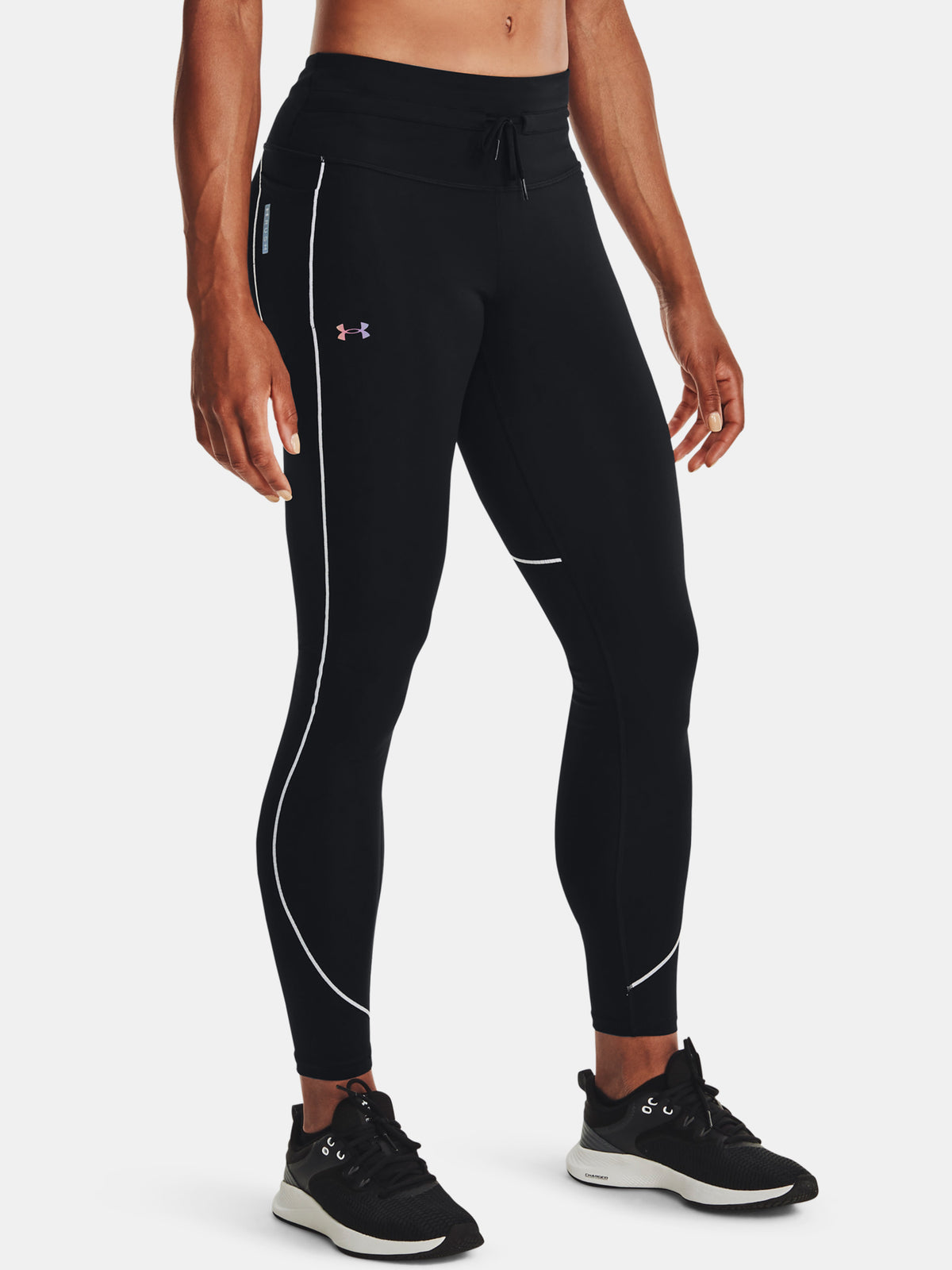 Under Armour Nõi UA Rush CG Novelty Legging fekete leggings
