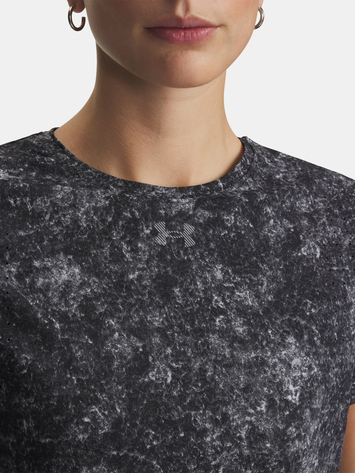 Under Armour Nõi UA Velociti Pro Print SS-BLK póló