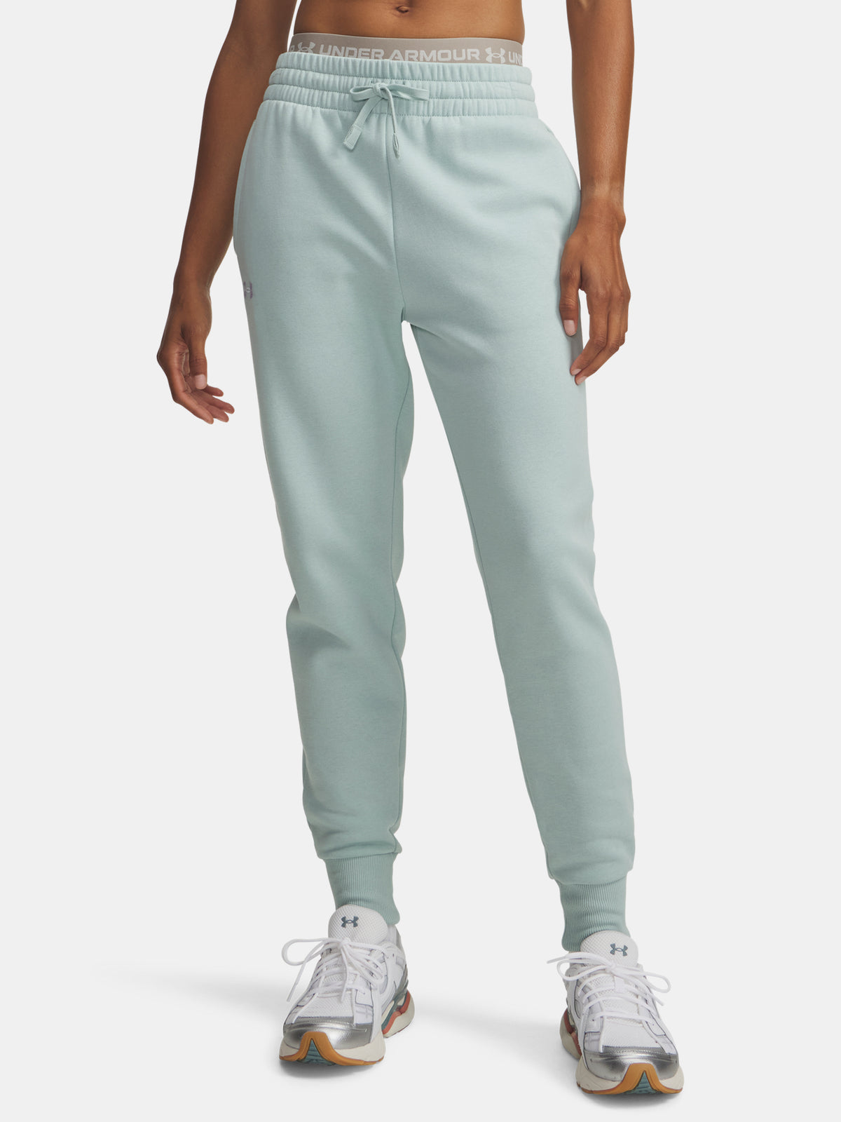 Nõi Under Armour UA Rival Fleece Jogger-BLU melegítõnadrág kék nadrág