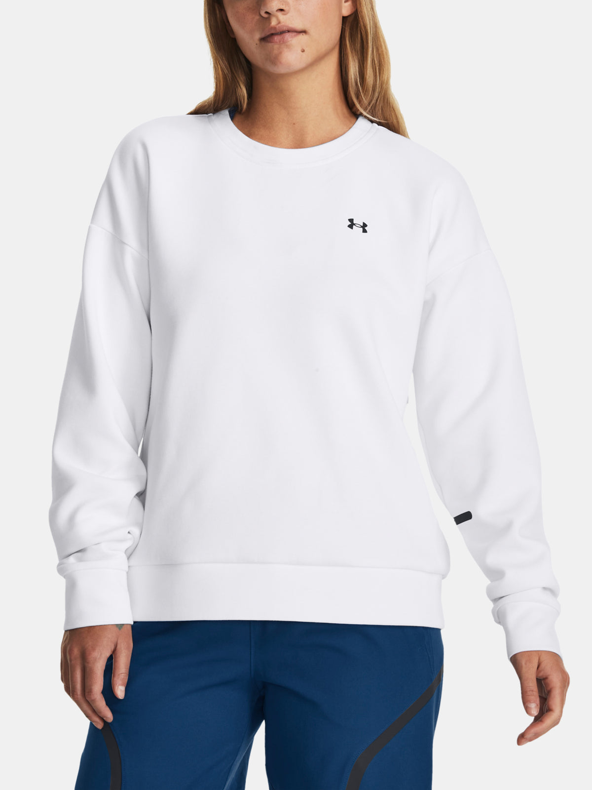 Under Armour Nõi Unstoppable Flc Crew pulóver