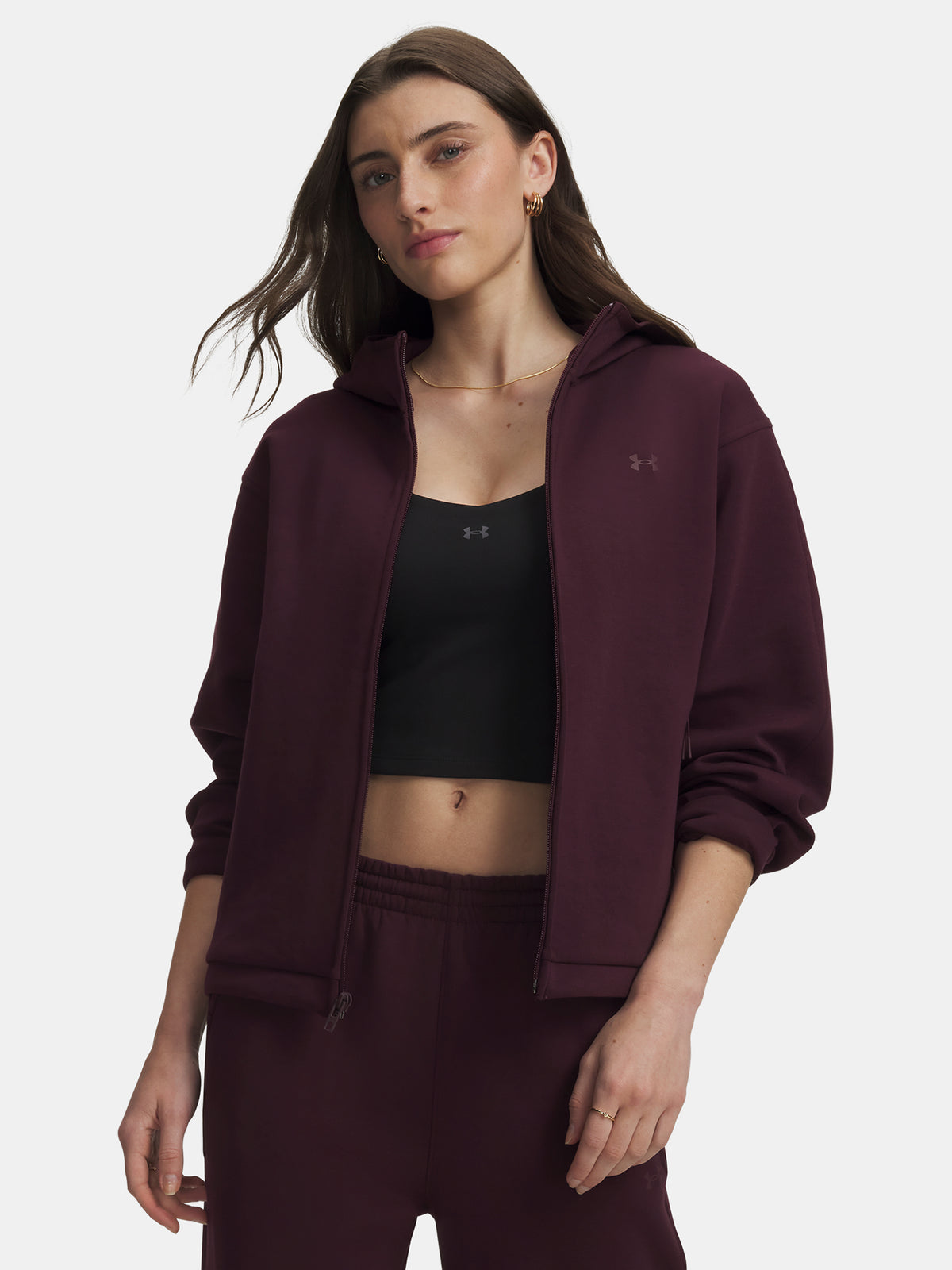 Under Armour Nõi Unstoppable Fleece FZ Jkt dzseki 6013520-945