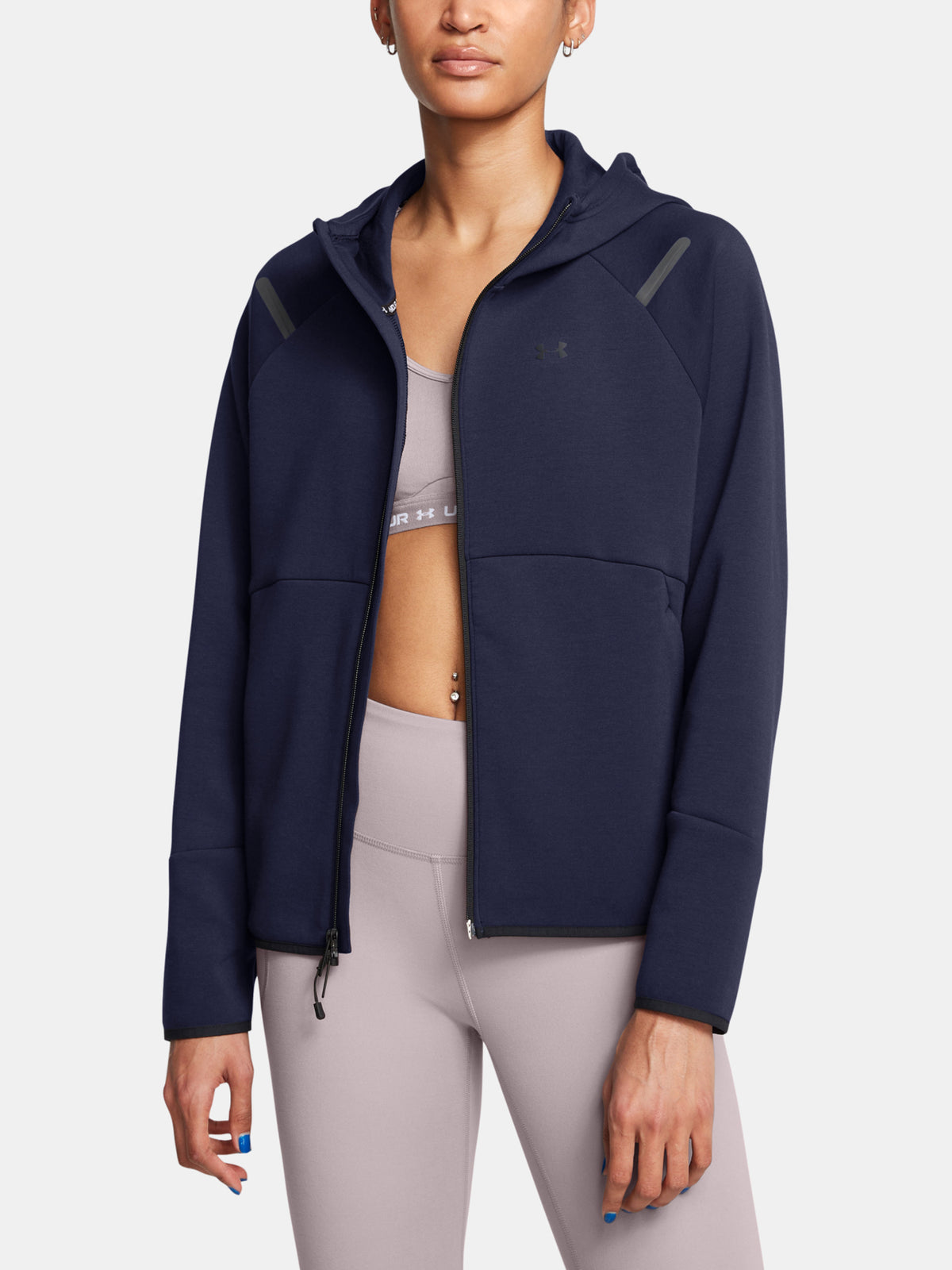 Under Armour Nõi Unstoppable Fleece FZ Kapucnis pulóver