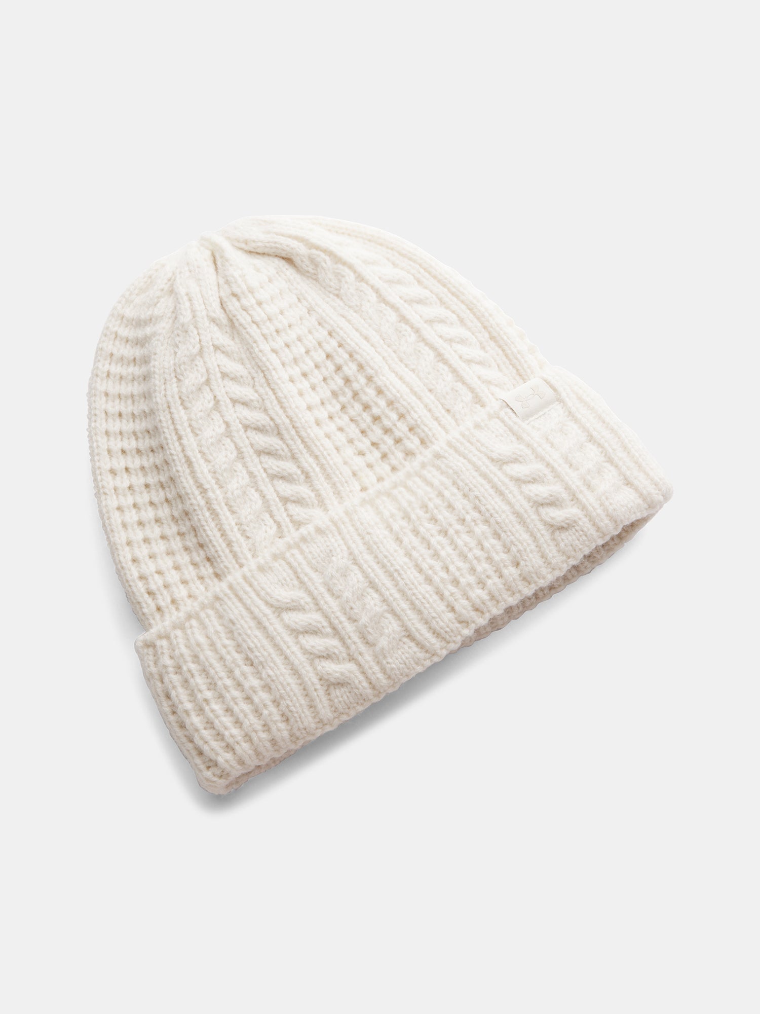 Under Armour Nõi W Halftime Cable Knit Beanie-BRN Kötött sapka