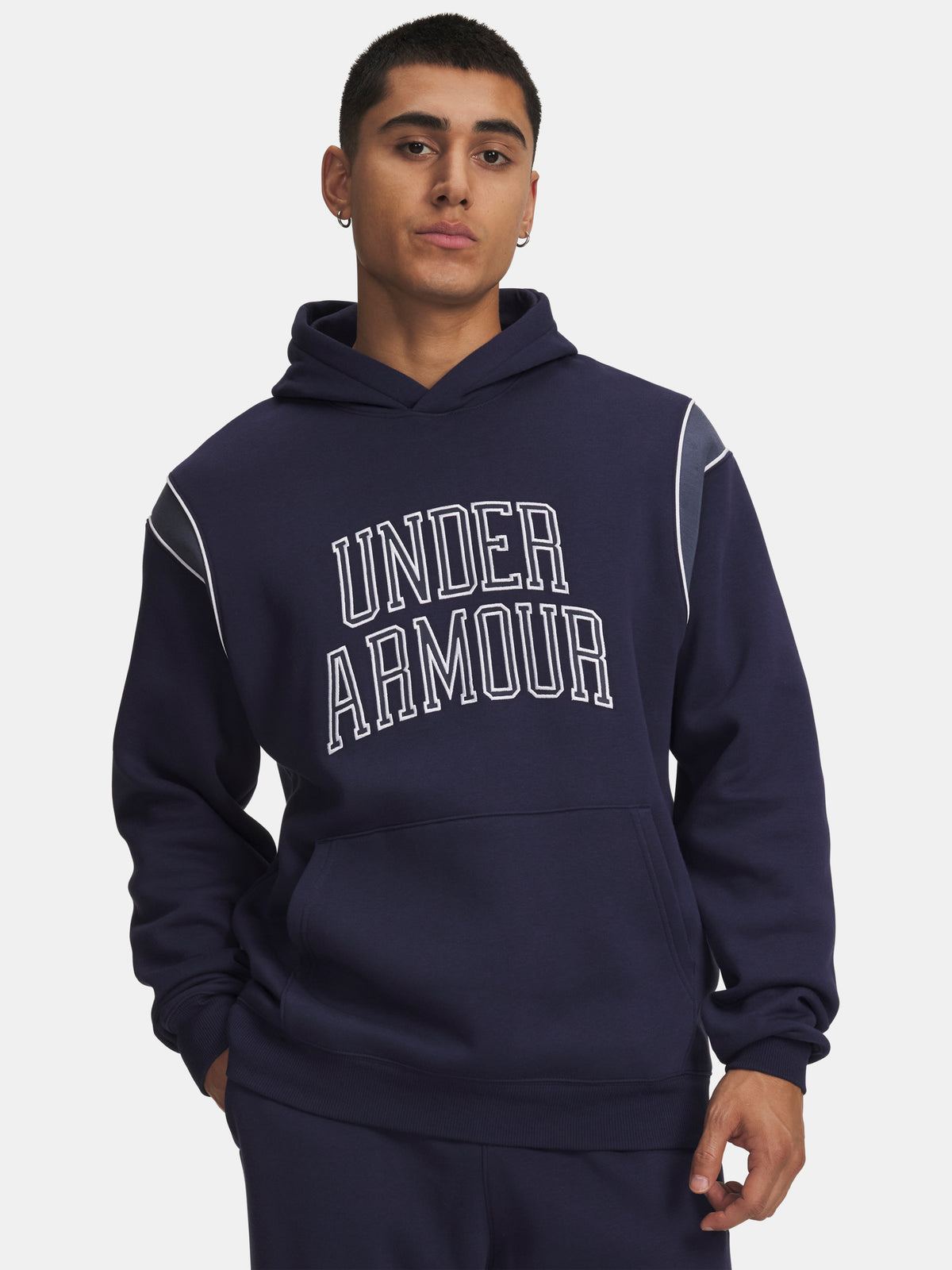Under Armour Pánská mikina UA Rival Fleece Nov Hoodie férfi pulóver
