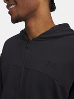 Pánská mikina Under Armour UA Rival LW FZ-BLK fekete férfi Kapucnis pulóver