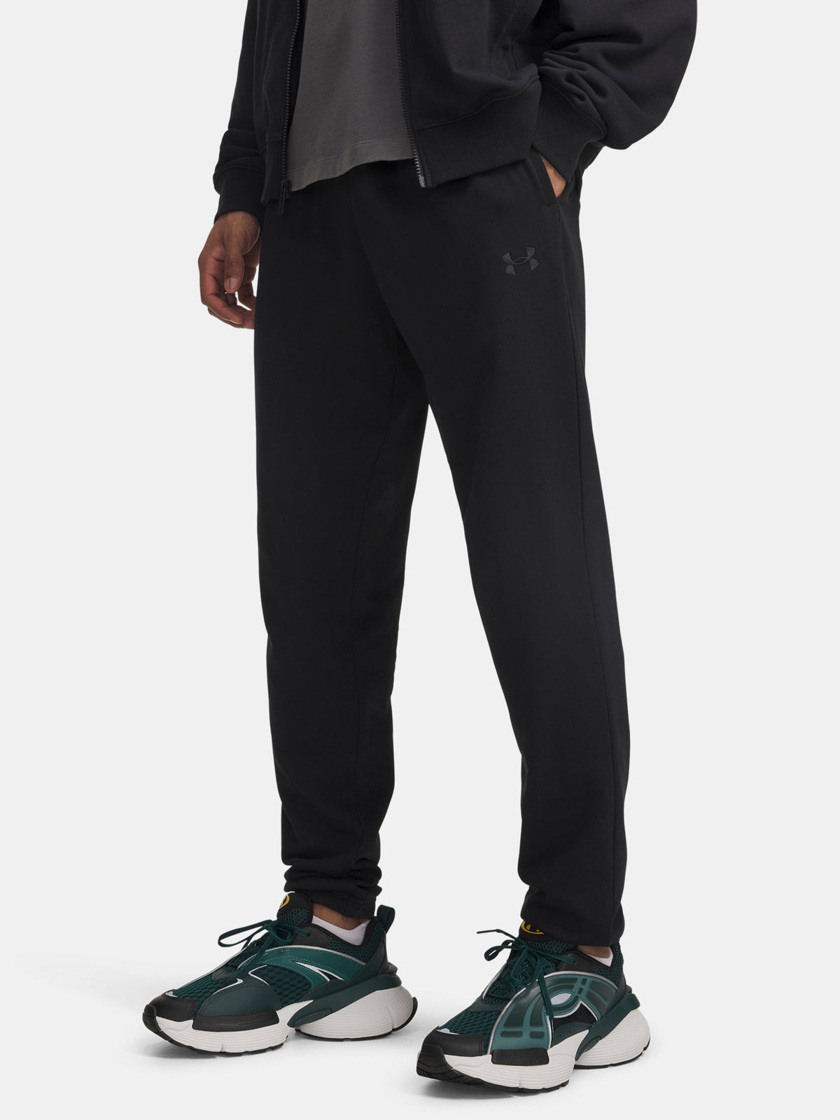 Pánské tepláky Under Armour UA Rival LW Jogger-BLK fekete férfi nadrág