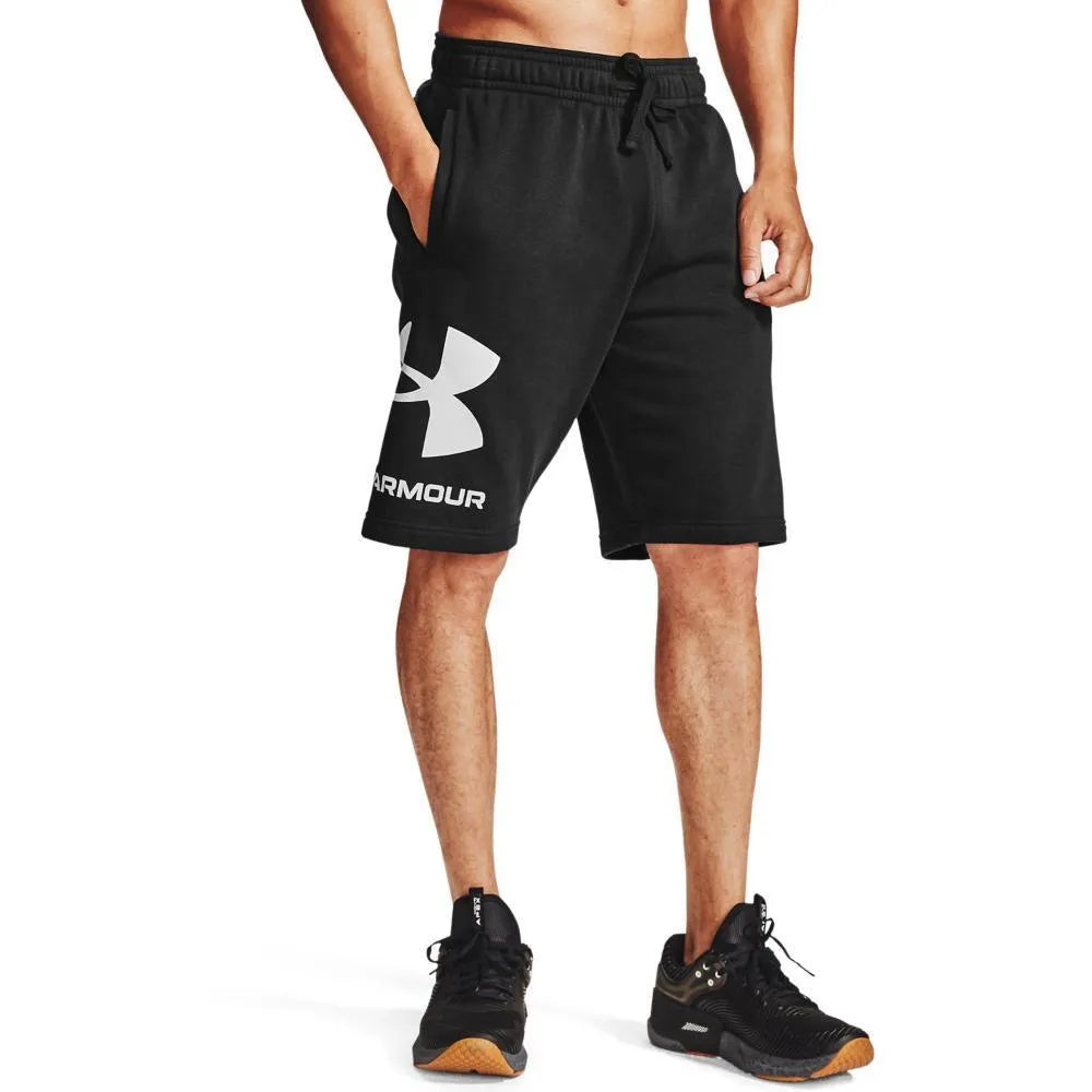 Under Armour Rival FLC Big Logo , fekete Short - Sportmania.hu