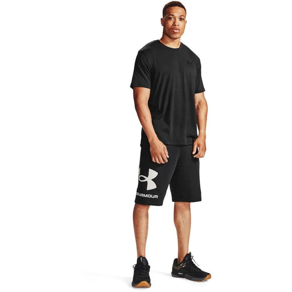 Under Armour Rival FLC Big Logo , fekete Short - Sportmania.hu