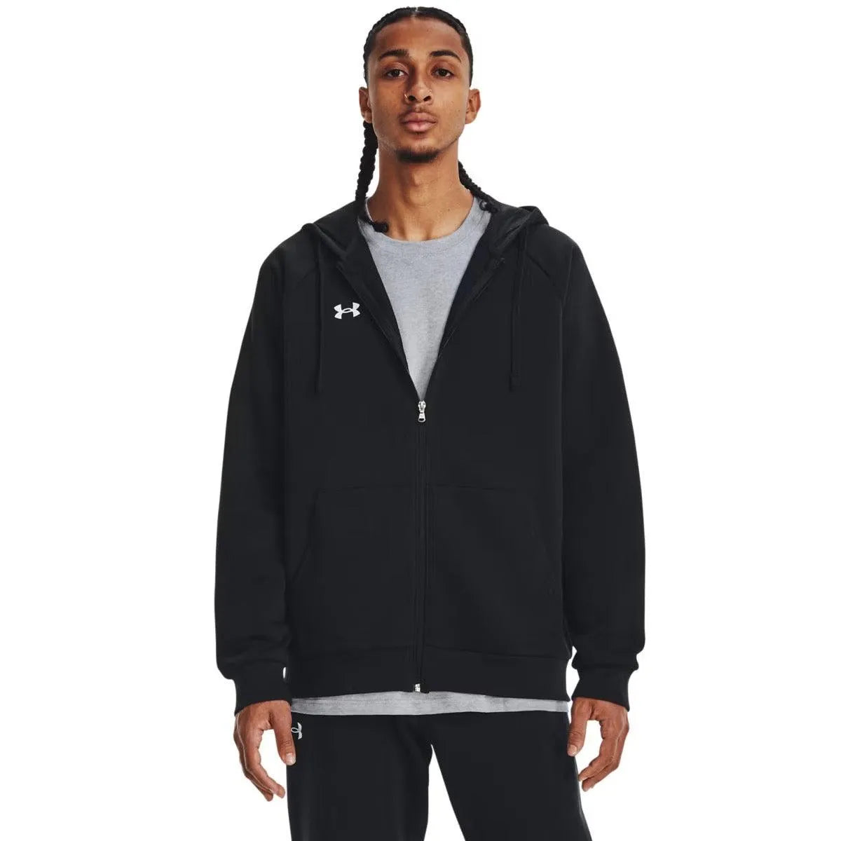Under Armour Rival Fleece FZ férfi kapucnis
