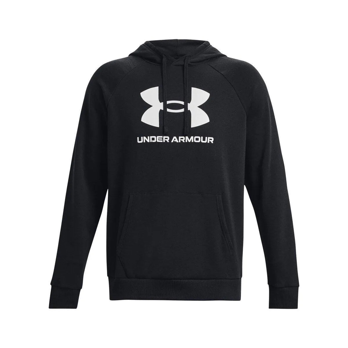 Under Armour Rival Fleece logo HD férfi fekete kapucnis 1379758-001