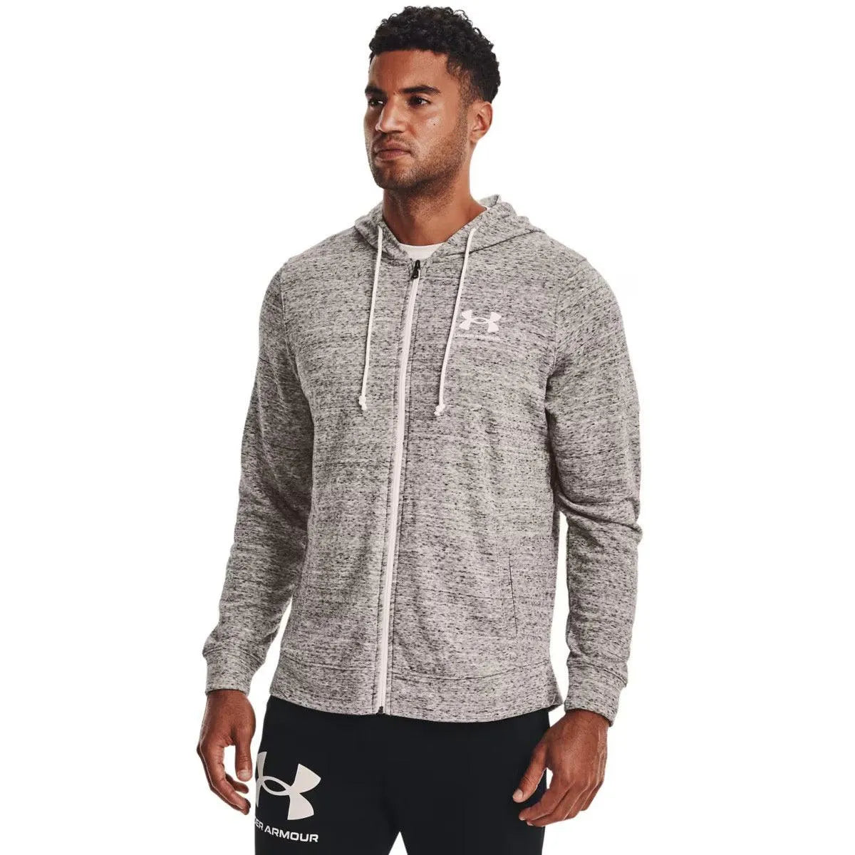 Under Armour Rival Terry LC cipzáras, férfi Kapucnis pulóver