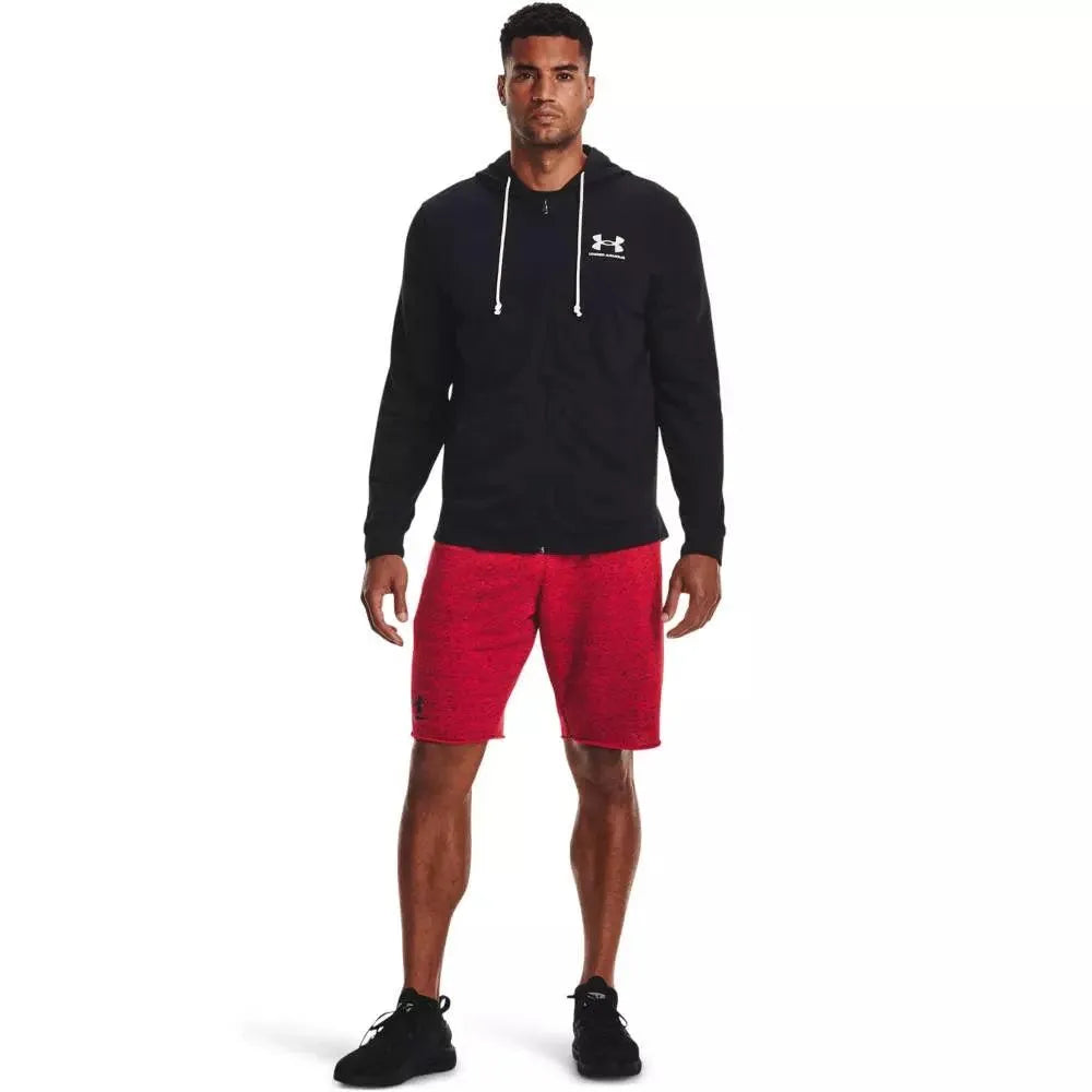Under Armour Rival Terry LC FZ cipzáras kapucnis pulóver, férfi 1370409-001