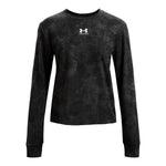 Under Armour Rival Terry Print Crew Hosszú ujjú női Pulóver