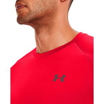 Under Armour Seamless SS férfi póló, piros Fitnesz Felső 1326413-600