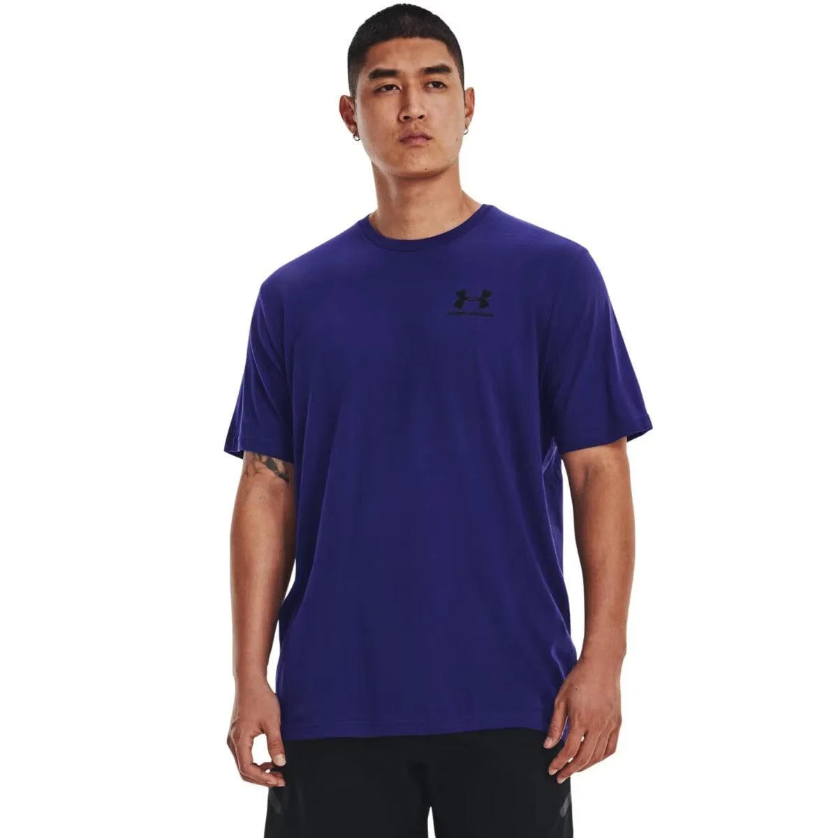 Under Armour Sportstyle LC SS férfi póló, kék Fitnesz Felső 1326799-468