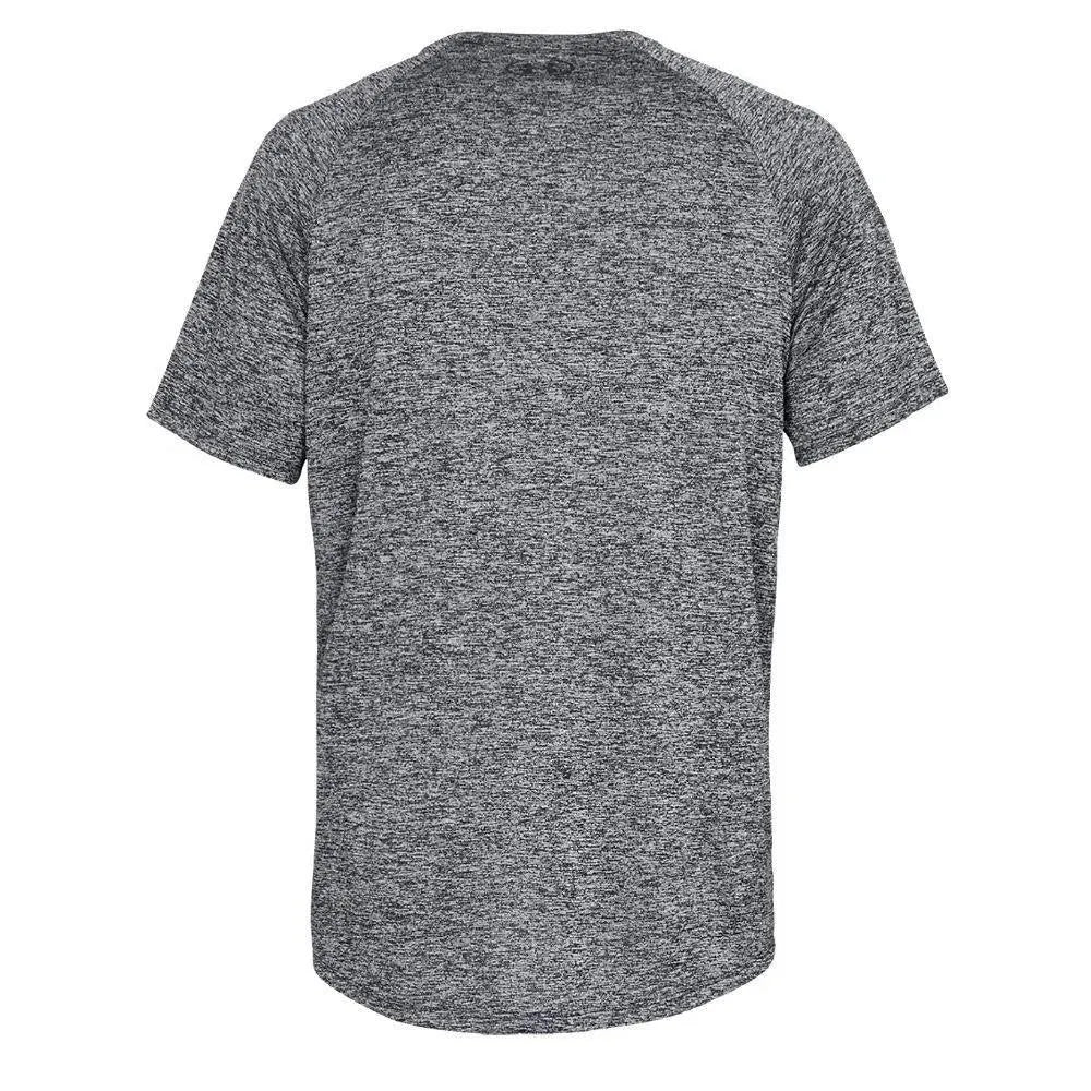 Under Armour TECH 2.0 SS férfi póló, szürke Fitnesz Felső 1326413-002