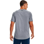 Under Armour TECH 2.0 SS férfi póló, szürke Fitnesz Felső 1326413-036