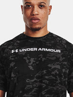 Under Armour TECH ABC CAMO SS férfi póló, szürke