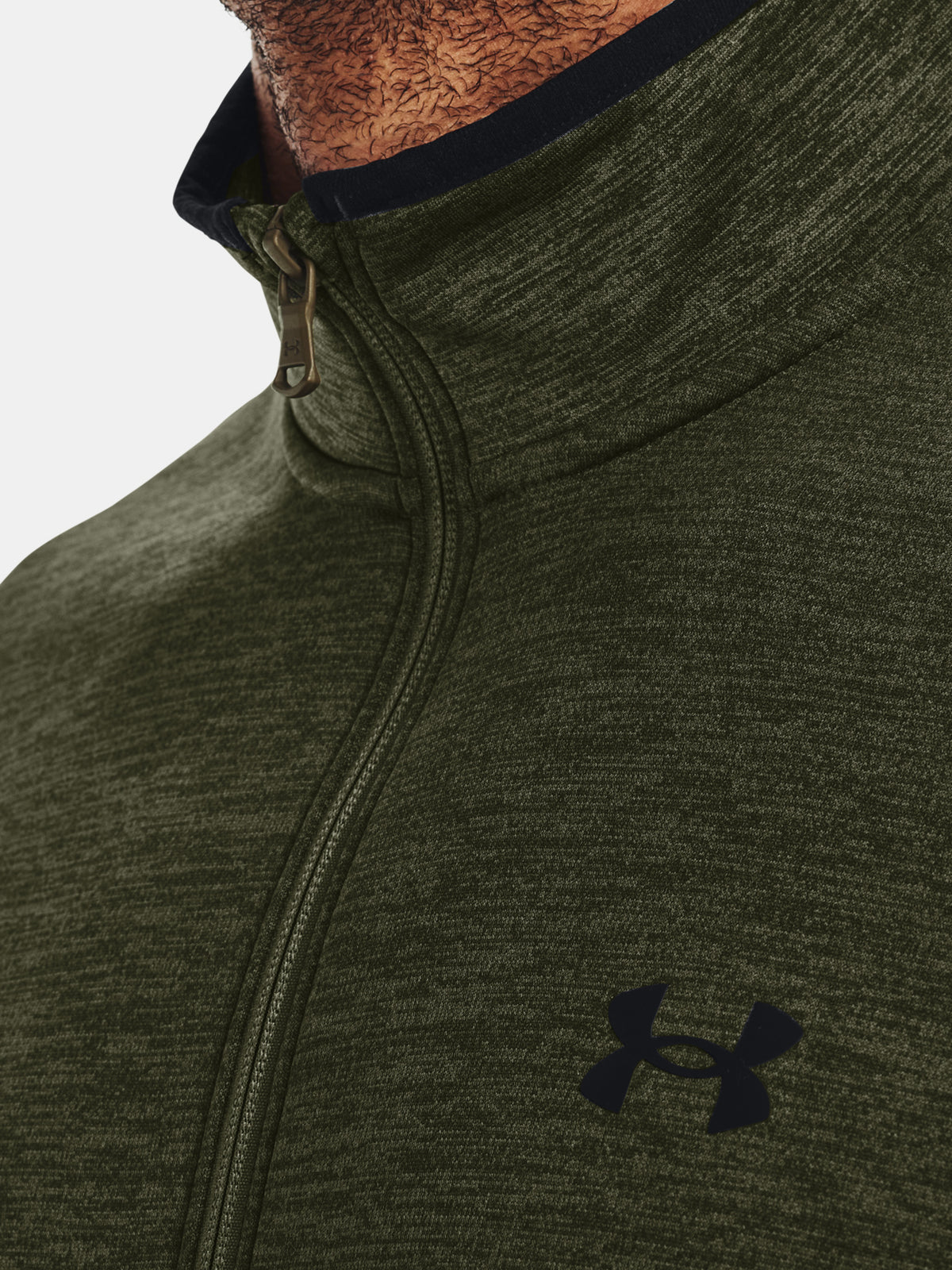 Under Armour UA Armour Fleece 1/2 ZIP zip férfi pulóver