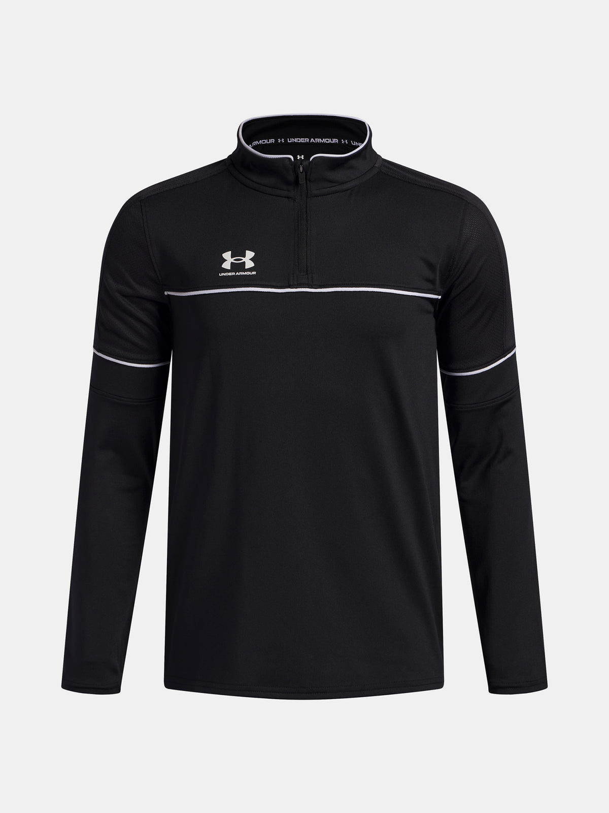 Under Armour UA B Challenger Training QZ-BLK fekete fiú pulóver